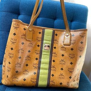 MCM Liz Visetos Tote Bag